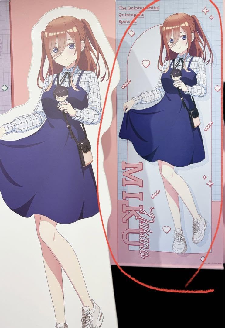 五等分の花嫁 ロフト スピードくじ 等身大タペストリー賞 中野三玖